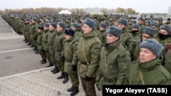 Мобилизованные на войну против Украины. Архивное фото 