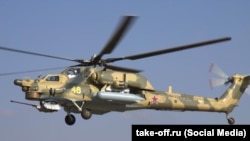 Російський гелікоптер Мі-28, фото ілюстративне