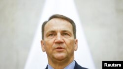 Полскиот министер за надворешни работи Радослав Сикорски.