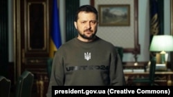 украинскиот претседател Володимир Зеленски.