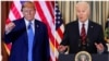 Дональд Трамп и Джо Байден. 