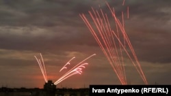 Вісім – збито вогневими засобами ураження, 16 – локаційно втрачені/подавлені РЕБ, кажуть військові (фото архівне)