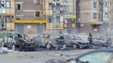 Автомобили, пострадавшие в результате обстрела Белгорода, 02 сентября 2024 года