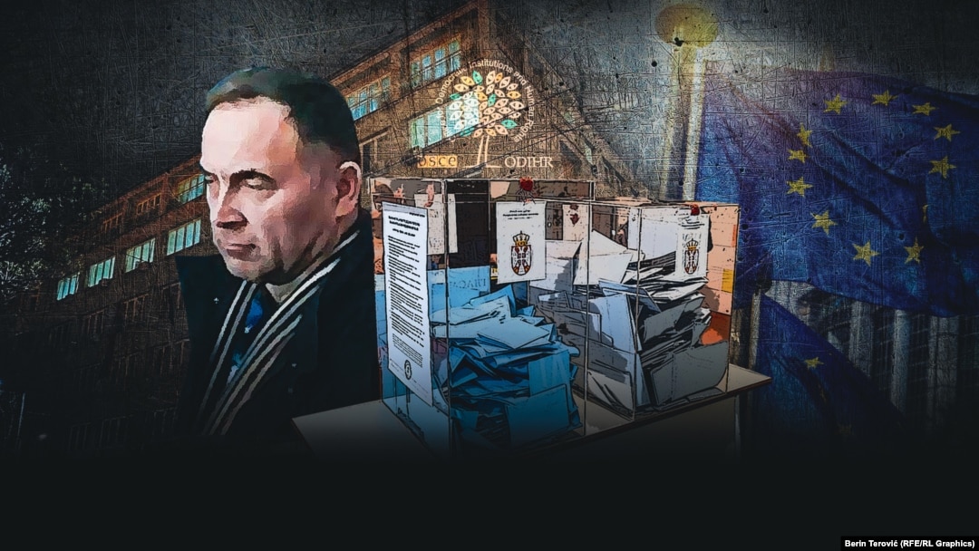 Ruski diplomata izbačen iz EU sada je posmatrač OEBS-a na izborima u Srbiji. Ilustracija: Berin Terović