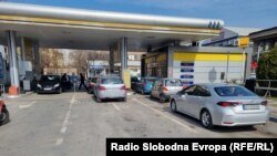 Илустративна фотографија/ Бензинска пумпа во центарот на Скопје