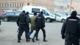 Russia -- action protest against the war in St. Petersburg