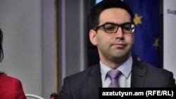 Հայաստանի արդարադատության նախարար Ռուստամ Բադասյանը, Երևան, 12-ը դեկտեմբերի, 2019թ.