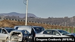 Србија, Пирот--Состојбата на автопатот, по евакуација на патници поради несреќа со истекување на амонијак, 26.12.2022
