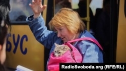 Евакуйовані жителі окупованих Бердянська, Орехово, Енергодару, Василівки, 2 травня 2022 року