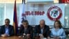Armenia - A press conference of 'Sasna Tsrer' party members, 18 March, 2019