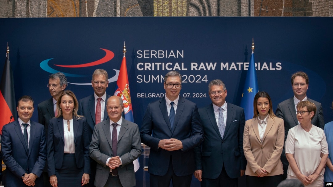 Učesnici Samita o održivim sirovinama u Beogradu, 19. jula 2024.
