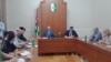 Аслан Бжания на пресс-конференции 2 июля 2020