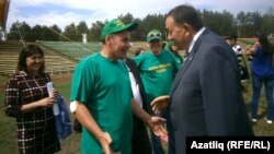Мәдәният министры Айрат Сибагатуллин Тинчурин театры артистлары белән