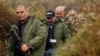 Премьер-министр Армении Никол Пашинян (второй) и президент Нагорного Карабаха Бако Саакян (третий) посещают линию соприкосновения, сентябрь 2018 г․