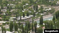Намое аз шаҳри Хоруғ - маркази маъмурии вилояти Бадахшон.