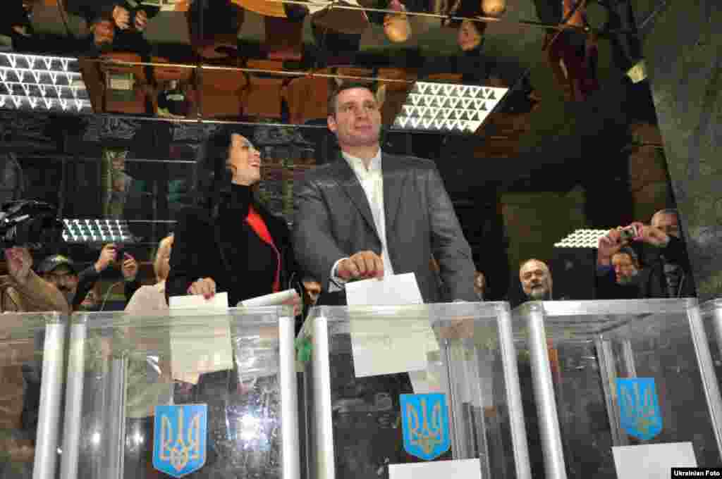 «Мені моє серце підказало проголосувати за УДАР», – сказав Кличко
