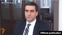 Armenia - Deputy Justice Minister Arman Tatoyan.