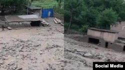 Сель в Пенджикенте 