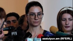 Заместитель министра юстиции Анна Вардапетян, Ереван, 13 июня 2019 г. 