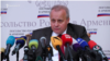 Armenia -- Russian Ambassador to Armenia Sergey Kopyrkin speaks at a news conference in Yerevan, Jun 11, 2019.