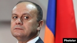 Armenia - Defense Minister Seyran Ohanian, April 18, 2011.