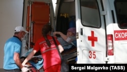 Бригада швидкої допомоги у Сімферополі, архівне фото