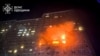 Одесса шаарындагы дрон тийген көп кабаттуу үй. 28-ноябрь, 2025-жыл.