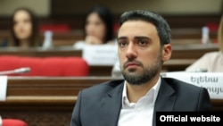 «Հայաստան» խմբակցության պատգամավոր Արամ Վարդևանյանը, արխիվ
