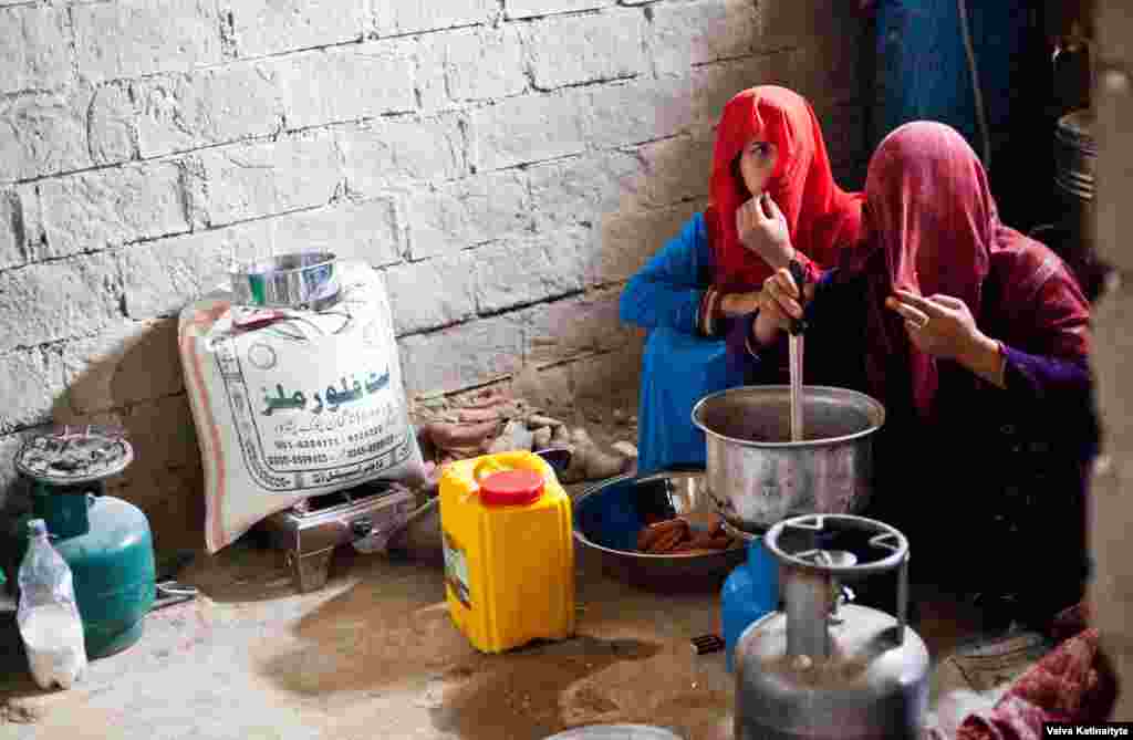 Many returnees live on meager handouts from the government and foreign aid groups. 