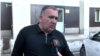 Директор торгового центра «Ариндж Молл» Самвел Акопян беседует с журналистом Радио Азатутюн, Ереван, 9 апреля 2019 г.
