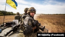 Військовослужбовці 95-ї окремої десантно-штурмової бригади ЗСУ
