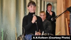 На сцэне — Каця Захавеева