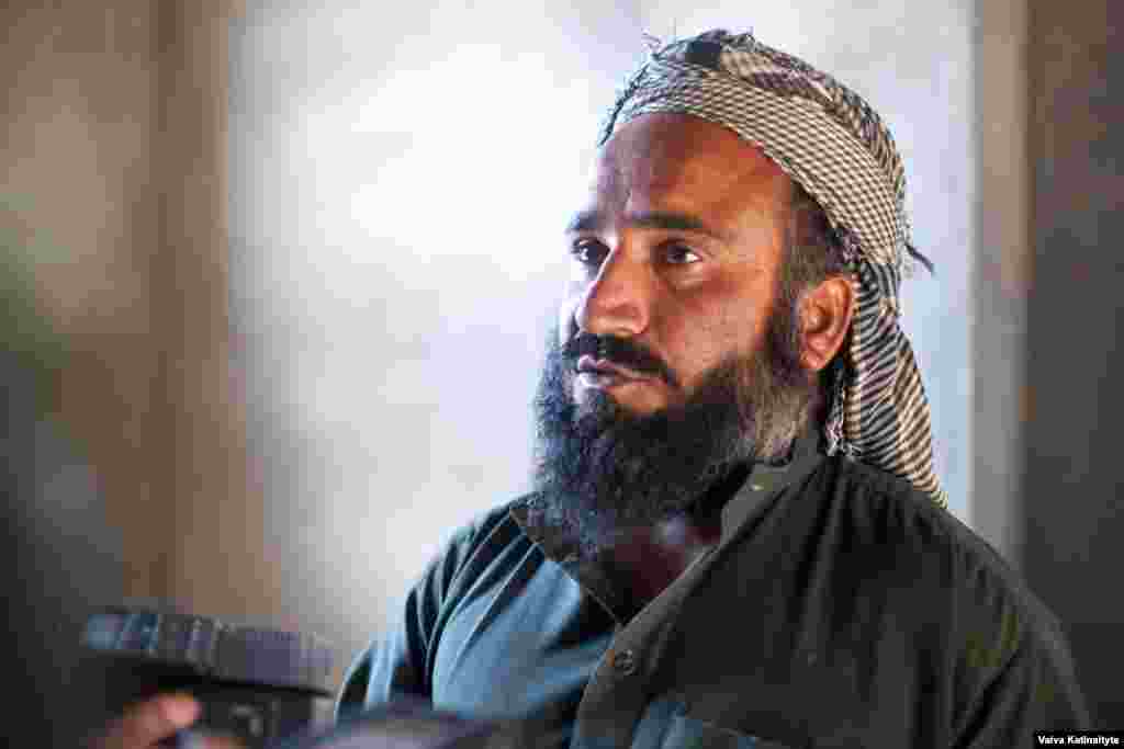 Naimatullah was running a school for Afghan refugees in the Pakistani town of Sialkot. Now he lives in a refugee camp outside Kabul. 