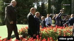 Հայաստանի վարչապետը և Ադրբեջանի նախագահը Դուշանբեում, 28-ը սեպտեմբերի, 2018թ․