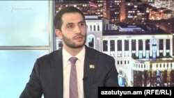 ԱԺ հանձնաժողովի նախագահ Ռուբեն Ռուբինյանը «Ազատության» տաղավարում, Երևան, 10-ը մարտի, 2019թ․