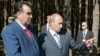 Президентҳои Тоҷикистон ва Русия дар нишасти сарон дар Душанбе.