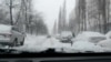 Уфа урамнарын кар баскан