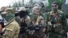 Боевики российских гибридных сил в Донецке в 2014 году
