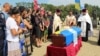 Прощання з бійцем батальйону Азов Миколою Березовим, Бориспіль, 13 серпня 2014 року
