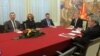 Средба на претседателот Ѓорге Иванов со лидерот на СДСМ Зоран Заев, 1 февруари, 2017 