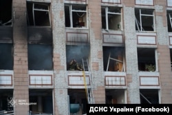 Російська повітряна атака пошкодила приміщення коледжу Національного університету харчових технологій. Сміла, Черкаська область. 29 червня 2025 року