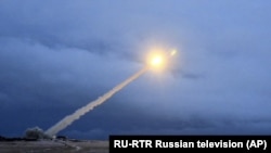 Запуск російської крилатої ракети з двигуном на ядерному паливі 1 березня 2018 року 