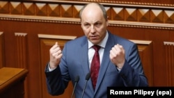 Андрій Парубій під час засідання Верховної Ради. Архівне фото