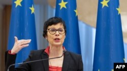Еврокомесарката за проширување и соседска политика, Марта Кос