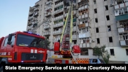 Дом, поврежденный в результате российской атаки на город Смела Черкасской области. 29 июня 2025 года