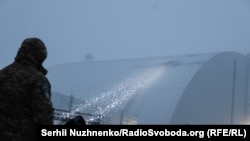 Наслідки атаки російського дрона на укриття ЧАЕС, 14 лютого 2025 року 