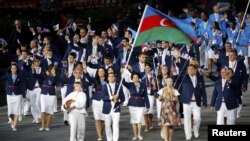 Делегация спортсменов Азербайджана на Дондонской Олимпиаде, 27 июля 2012