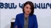 Министр труда и социальных вопросов Заруи Батоян на пресс-конференции, 14 апреля 2020 г.