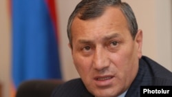 Armenia - Former Syunik Governor Suren Khachatrian.