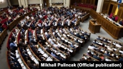 Під час засіданні Верховної Ради України. Київ, 10 вересня 2019 року